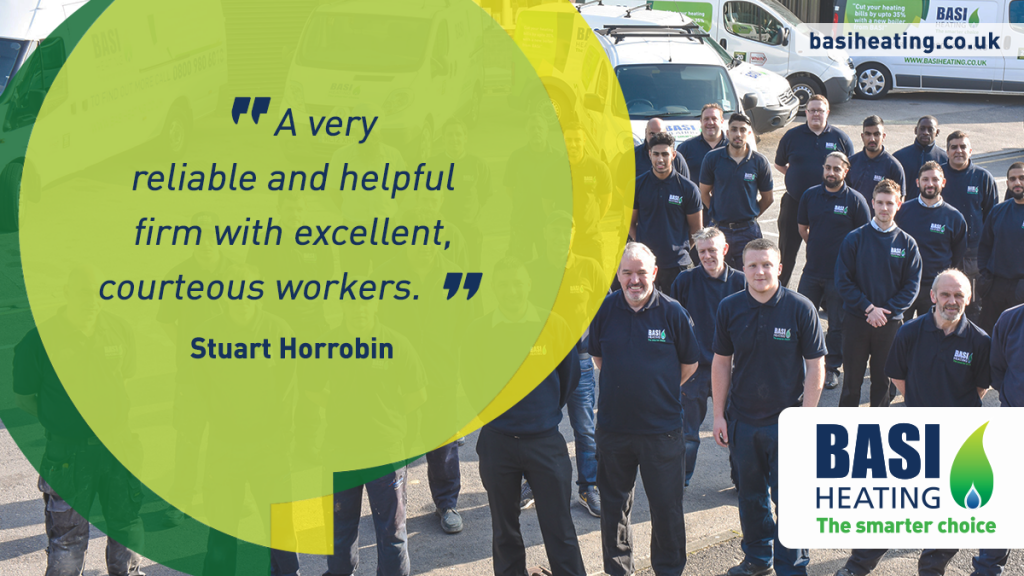 5 star rated central heating company in Yorkshire